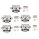 thumbnail image 1 of 5 Paquetes Cerradura De Botón Pulsador Cerradura De Armario Puerta Puerta Cajón Cierre De La Cerradura, 1 of 8