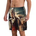 thumbnail image 2 of Game of Thrones Mens Swim Trunks Quick Dry Board Shorts with Mesh Lining, Hawaii Beach Shorts Swimwear Bathing Suits, 2 of 7