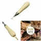 thumbnail image 3 of Juego de cinceles para carpintería, juego de 5 cinceles para madera, herramientas de torneado, gubia oblicua para madera, para carpinteros, escultores y artistas de tallado de madera, 3 of 4