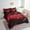 Black Red, variant on Erosebridal Racing Car Bedding Sets King Size,Geometric Honeycomb Bed in a Bag King size,Black Green Bedding King Size,Super Cozy Sport Room Decoration,Reversible,7-Piece