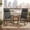 Black, variant on Patio Set of 2 Folding Leisure Rocking Chair Set, Outdoor Patio Rockers with Padded Headrest