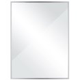 thumbnail image 1 of Costway 24" x 32" Large Rectangular Wall Mirror Stainless Steel Frame Floating Glass, 1 of 10