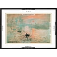 thumbnail image 5 of Art.com Impression Sunrise Art Print by Claude Monet, Black Frame Wall Art, 29" x 21", 5 of 5