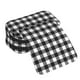 thumbnail image 4 of Disketp Black White Plaid Estuche de Lápices de Doble Capa con Tapa Abatible y Cremallera, Organizador Escolar para Adolescentes y Adultos, 4 of 7