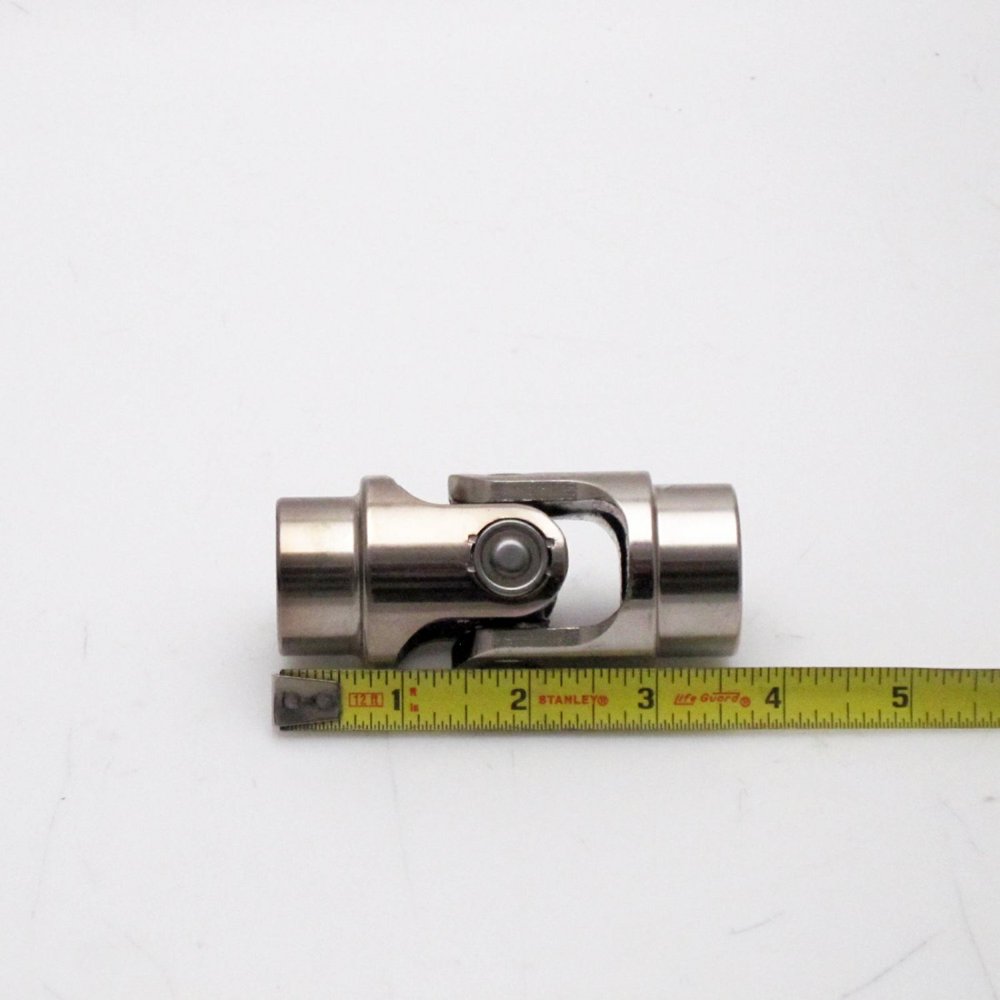 1 inch 48 spline x 3/4 in DD Universal UJoint large spline gm steering