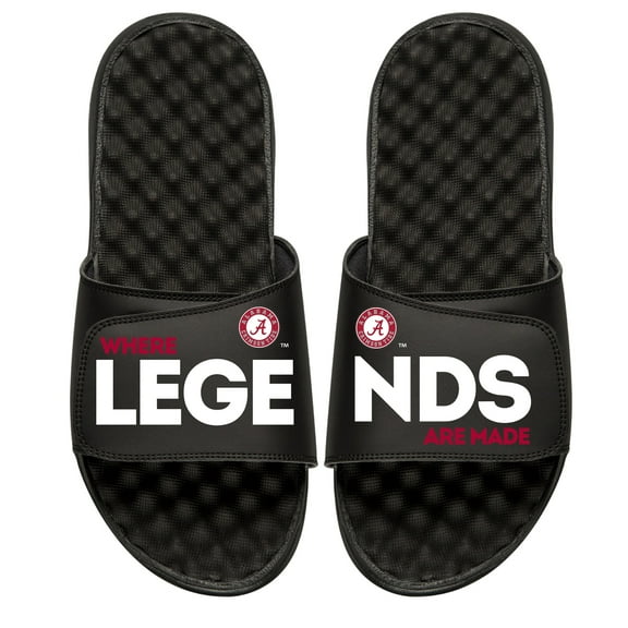 Men's ISlide Black Alabama Crimson Tide Legends Slide Sandals