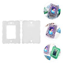 UNOMOR 1Pack Molds for Epoxy Resin Picture Frame for Handicraft Enthusiasts White Color for Craft Making