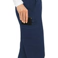 thumbnail image 3 of Med Couture Touch Scrubs Pant For Women Yoga 2 Cargo Pocket MC7739, 3 of 7