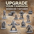 thumbnail image 5 of 40 Miniature Monsters Fantasy Tabletop RPG Figures for Dungeons and Dragons, Pathfinder Roleplaying Games. 28MM Scaled Miniatures, 10 Unique Designs, Bulk Unpainted, Great for D&D/DND, 5 of 6