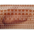 thumbnail image 4 of oneOone Cotton Cambric Rust Brown Fabric Geometric Tribal Diy Clothing Quilting Fabric Print Fabric By Yard 56 Inch Wide, 4 of 4