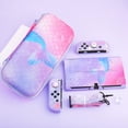 thumbnail image 2 of RHOTALL Étui de Transport Violet pour Nintendo Switch OLED, Étui de Rangement Mignon pour Accessoires Switch OLED avec Étui Rigide de Protection, Protecteur d'Écran, Bandoulière Ajustable, 2 of 7