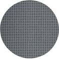 thumbnail image 2 of Furnish My Place Corner Indoor/Outdoor Commercial Black Color Rug, Corner Area Rug, Home Decor Mat, Pet-Friendly Carpet for Living Room, Bedroom, Made in USA, 2' Round - Set of 3, 2 of 6