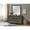 Grey, variant on Glory Furniture 41" x 41" Gray Transitional Burlington Dresser Mirror