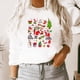 thumbnail image 5 of Mujer Casual Navidad Otoño Invierno Imprimir Sudadera Fleece Térmico O-cuello Manga larga Oversize Top Fridja  fksj564, 5 of 7