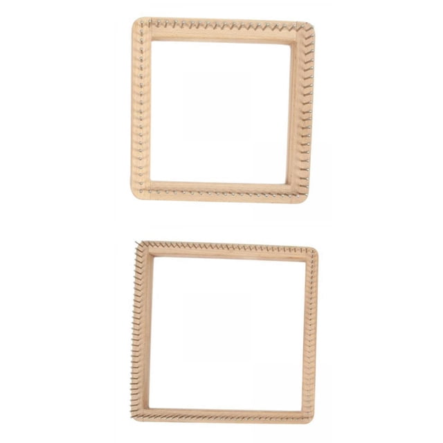 2 Uds., Telar Cuadrado para Tejer, Herramientas de para de , Suministros para Manualidades BLESIY Telar de tabla de tejer