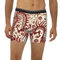 thumbnail image 2 of Cauagu Dragons1 Print Men's Boxer Briefs, Funny & Cute Underwear Elastic Waistband Briefs Ideal Gift for Men,1-Pack, 2 of 7