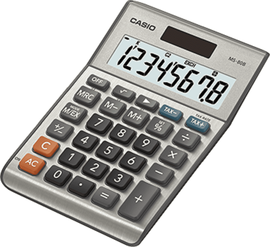 Casio MS-80S Desktop Calculator CSOMS80S 