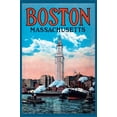 thumbnail image 2 of Art.com Boston Massachusetts Stretched Canvas Print Wall Art, 24" x 36", 2 of 4