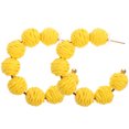 thumbnail image 1 of 1 Paire de Boucles d'Oreilles en Raphia Tissées à la Main Pendentif d'Oreille Style Plage Bohème, 1 of 1