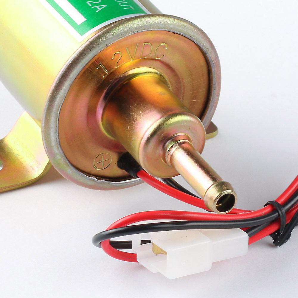 New 12v electric fuel pump low pressure bolt fixing wire diesel petrol