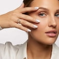 thumbnail image 3 of Classic Pearl White Short Square Nails - Press On Nails, 3 of 11
