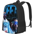 thumbnail image 2 of Jey USO Wrestler Unisex Sports Bag, Backpack for Office Lightweight Work Backpack Computer Bag for Men and Women, 2 of 7