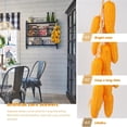 thumbnail image 4 of HUIANER Artificial Corn Garland for Home & Garden Decor, 22.5 x 3 x 3 inches, Yellow Foam, 4 of 7