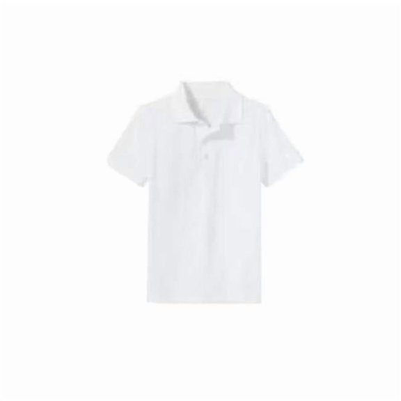 DDI 2385123 Uniform Polos - 2XL, White, Short Sleeve - Case of 24