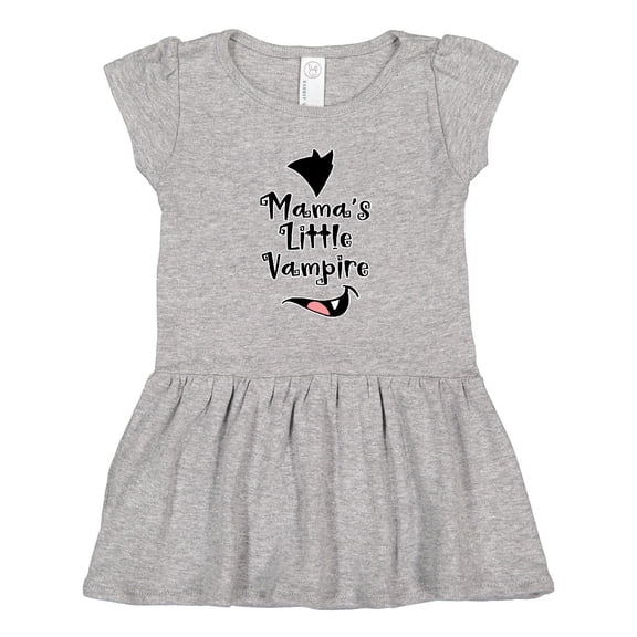 Inktastic Halloween Mama's Little Vampire Girls Toddler Dress