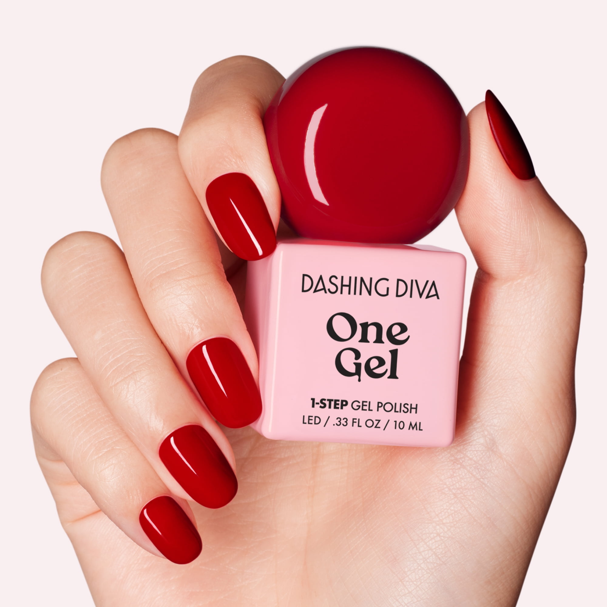 Dashing Diva ONE GEL COLOR, Gel Nail Polish, Attention, 1 10ml / 0.33 oz