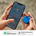 thumbnail image 6 of Chipolo POP Tracker Tag - Colorful, Compatible, Loud Bluetooth Tracker with Call Your Phone & Out of Range Alert, Works with Apple Find My or Find Hub on Android (Blue), 6 of 10