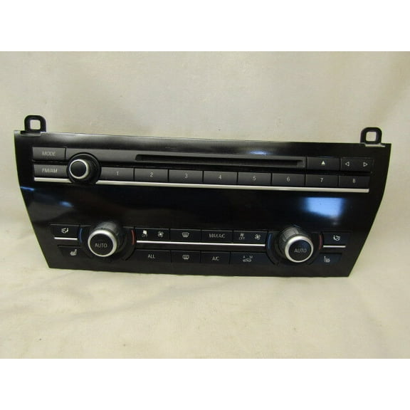 Pre-Owned 2011-2015 BMW 740i Audio Temperature Control OEM LKQ - Verify Specific Vehicle Fitment In Description - (Good)