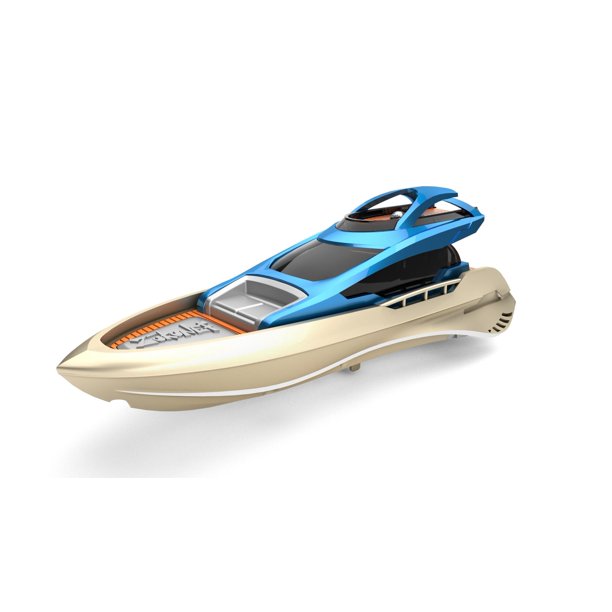 Mini Barco de Control remoto electrónico de alta velocidad para niños, barco de carreras con luz Led, juguetes de agua para niños, regalos, 2023