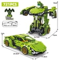 thumbnail image 2 of Set de Blocks para Armar Carro Transformer 2 en 1 721 Piezas, 2 of 2