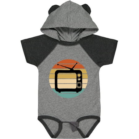 

Inktastic Televison Tv Vintage Retro Sunset Boys or Girls Baby Bodysuit