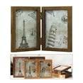 thumbnail image 4 of 7 Inch Creative Combination Folding Vintage Double Sided Photo Frame for Decoration Use, 4 of 4