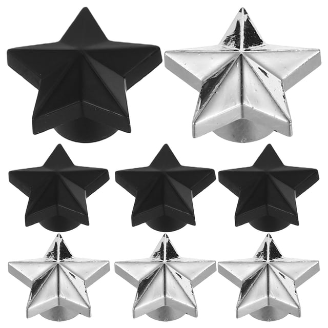 CRAFTHROU 8Ud Cubiertas Para Válvula De Neumáticos En Inoxidable Coloridas Para Autos