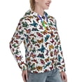 thumbnail image 6 of Sikiie Cute Butterfly Women's Casual Hoodies Long Sleeve Lightweight Pullover Tops Loose Sweatshirt-Large, 6 of 7