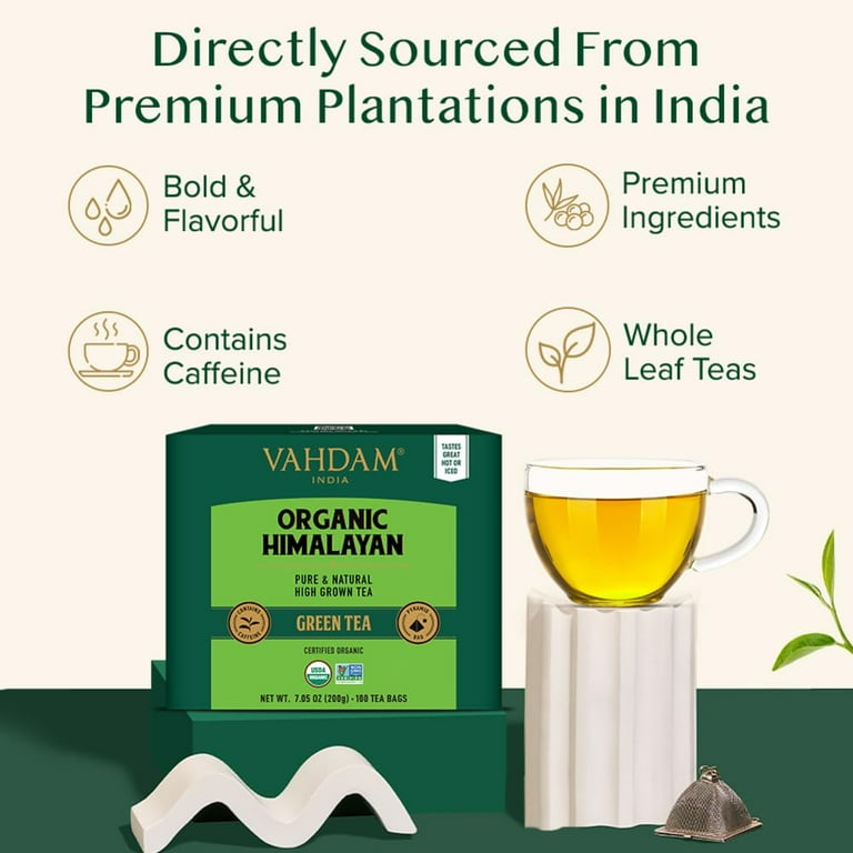 Amazon.com: VAHDAM, Assorted Herbal Tea Variety Pack (6