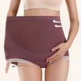 thumbnail image 5 of TYGHBN High Waisted Solid Color Maternity Panties Maternity Belt Pregnancy Support 4xl over The Belly Leggings Maternity Winter Lift Panties Thong Underwear Briefs for Girls Maternity Tights over The, 5 of 5