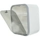 thumbnail image 5 of Portarrollos de papel higiénico de pared, transparente, sin perforaciones, organizador de pared para baño, 5 of 6