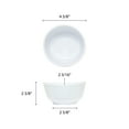 thumbnail image 2 of Excellante Classic White Extra Heavy Weight Melamine Dinnerware Collection 11 oz., 4-1/2" x 2-1/4" Bowl, Comes in Dozen, 2 of 2