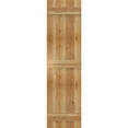 thumbnail image 5 of 16 1/8"W x 60"H Timbercraft Three 5 3/8" Boards Joined Board-n-Batten Shutters, Rough Sawn Western Red Cedar, 5 of 13