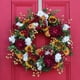 thumbnail image 2 of Guirnalda de flores de peonía de 16 pulgadas, guirnalda de hojas verdes, ventana, colgante de pared para puerta delantera, fiesta, boda, decoración Sunnimix Corona de peonía, 2 of 7
