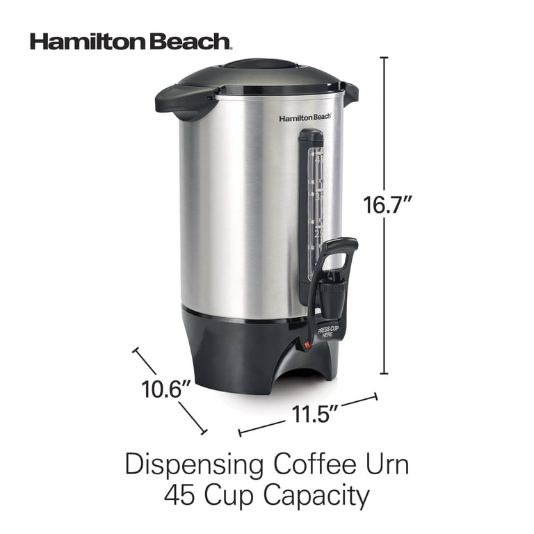 Hamilton Beach 45 Cup Coffee Urn and Hot Beverage Dispenser photo 8