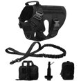 thumbnail image 1 of K9 Tactical Military Vest Pet German Shepherd Golden Retriever Tactical  Training Dog Harness and Leash Set For All Breeds Dogs ShopWise Round, 1 of 22