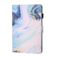thumbnail image 2 of SaniMore Full Protective Case for Samsung Galaxy Tab A8 Case 10.5" 2022 SM-X200/X205, PU Leather Case Magnetic Clasp Card Slot Pen Holder Anti-slip Strip Auto Wake/Sleep Kickstand Case, Quicksand, 2 of 9