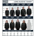 thumbnail image 5 of US Air Force Symbol USAF Official Unisex Plus Size Long Sleeve Tee Shirt Brisco Brands 2X, 5 of 5