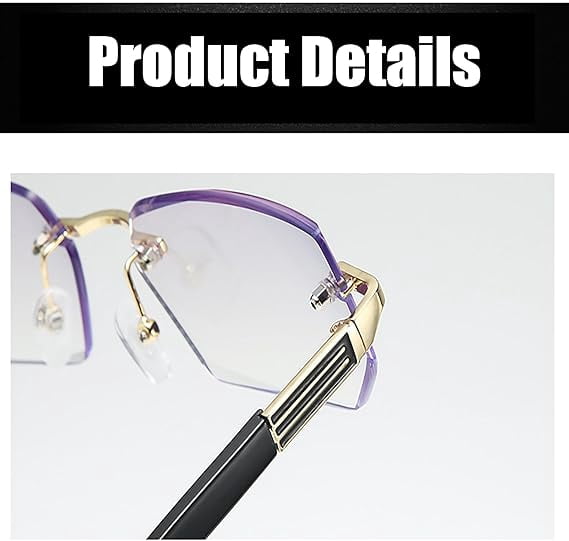 Blue Ease Optics, Blueease-Optics Glasses, Auto Zoom Reading Glasses with Anti Blue Light Lightweight + Unisex + No Glare