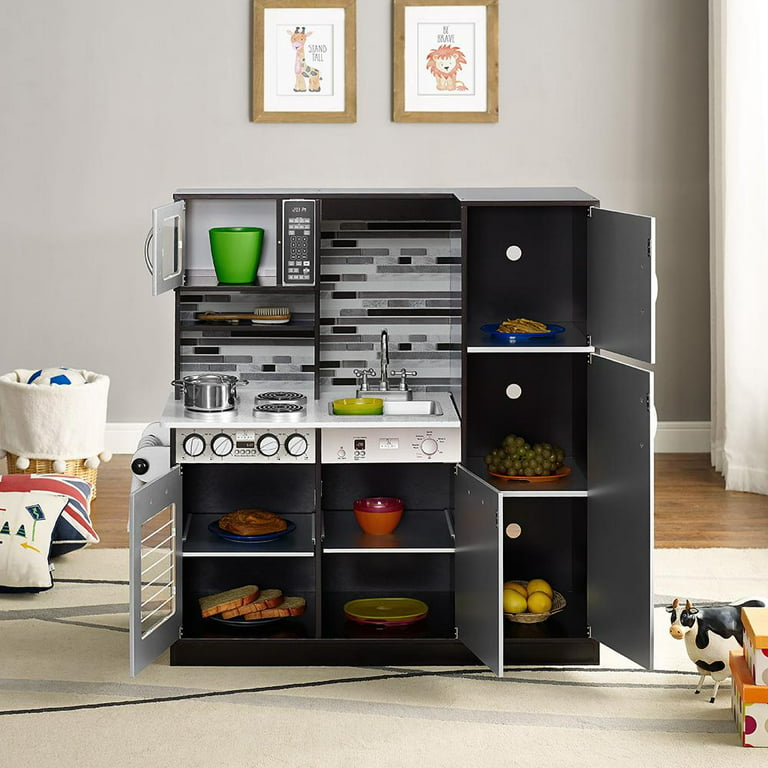  SmartChef Kitchen Playset, Kids Play Kitchen, 45 PCS